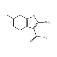 2-氨基-6-甲基-4，5，6，7-四氢-1-苯并噻吩-3-甲酰胺，95211-68-0，≥97%，阿拉丁