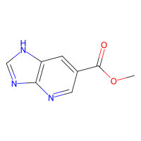 1H-咪唑并4,5-b吡啶-6-羧酸甲酯，77862-95-4，≥98%，阿拉丁