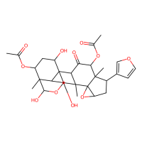 川楝素;10mM in DMSO;58812-37-6;阿拉丁