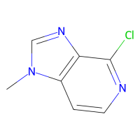 4-氯-1-甲基-1H-咪唑并[4,5-c]吡啶，50432-68-3，≥97%，阿拉丁