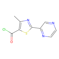 4-甲基-2-(2-吡嗪)-1,3-噻唑-5-酰氯，257876-11-2，≥95%，阿拉丁