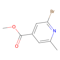 2-溴-6-甲基吡啶-4-羧酸甲酯，884494-71-7，≥97%，阿拉丁