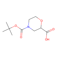 (2R)-2,4-吗啉二羧酸4-叔丁酯,884512-77-0,≥97%,阿拉丁
