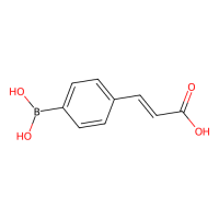 4-(E-2-羧乙烯基)苯基硼酸，159896-15-8，≥96%，阿拉丁