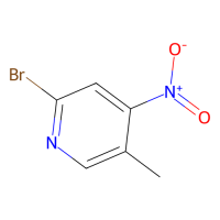 2-溴-5-甲基-4-硝基吡啶，66092-62-4，≥97%，阿拉丁