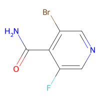 3-溴-5-氟异烟酰胺，1353636-72-2，≥97%，阿拉丁