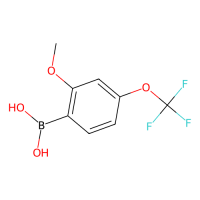 [2-methoxy-4-(trifluoromethoxy)phenyl]boronic acid，355836-10-1，≥97%，阿拉丁