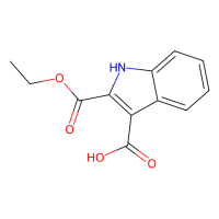 2-(乙氧羰基)-1H-吲哚-3-羧酸，441800-93-7，≥97%，阿拉丁
