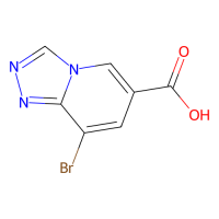 8-溴-[1,2,4]三唑[4,3-a]吡啶-6-羧酸，1216475-30-7，≥98%，阿拉丁