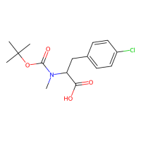 4-氯-N-[(1,1-二甲基乙氧基)羰基]-N-甲基-D-苯丙氨酸，125324-00-7，≥95%，阿拉丁
