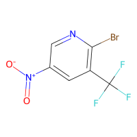 2-溴-5-硝基-3-(三氟甲基)吡啶,956104-42-0,≥98%,阿拉丁