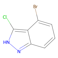 4-溴-3-氯-1h-吲唑,1000343-46-3,≥98%,阿拉丁