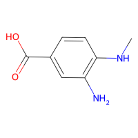 3-氨基-4-(甲氨基)苯甲酸,66315-15-9,≥98%,阿拉丁