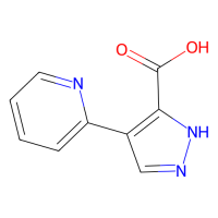4-(吡啶-2-基)-1H-吡唑-3-羧酸，1260765-26-1，≥98%，阿拉丁