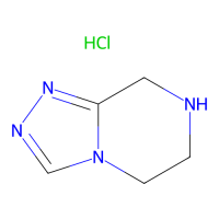 5H,6H,7H,8H-[1,2,4]三唑[4,3-a]吡嗪盐酸盐，837430-14-5，≥97%，阿拉丁