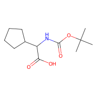 Boc-L-环戊基甘氨酸，109183-72-4，≥97%，阿拉丁
