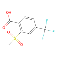 2-(甲基磺酰基)-4-(三氟甲基)苯甲酸，142994-06-7，≥95%，阿拉丁