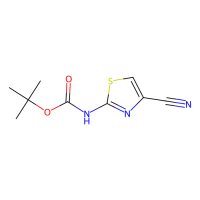 N-Boc-2-氨基-4-氰基噻唑，1210278-19-5，≥96%，阿拉丁