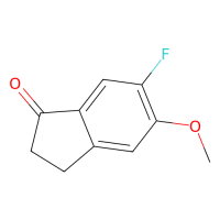 6-氟-5-甲氧基-2,3-二氢-1H-茚-1-酮，295779-82-7，≥95%，阿拉丁
