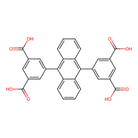 5,5'-(蒽-9,10-二基)二间苯二甲酸，422269-95-2，≥98%，阿拉丁