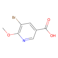 5-溴-6-甲氧基烟酸,1186194-46-6,≥97%,阿拉丁
