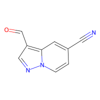 3-甲酰吡唑并[1,5-a]吡啶-5-甲腈，1101120-05-1，≥97%，阿拉丁