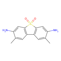 3,7-二氨基-2,8-二甲基二苯并噻吩砜(含2,6-二甲基异构体)，55011-44-4，≥70%(HPLC)，阿拉丁