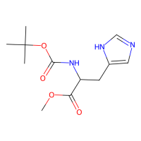 N-BOC-L-组氨酸甲酯，2488-14-4，≥97%，阿拉丁