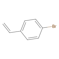 4-溴代苯乙烯，2039-82-9，≥95%, stabilized with 100-500 ppm 4-tert-butylcatechol，阿拉丁