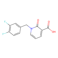 1-(3,4-二氟苄基)-2-氧代-1,2-二氢吡啶-3-甲酸，1001413-01-9，≥95%，阿拉丁