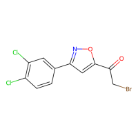 2-溴-1-[3-(3,4-二氯苯基)异噁唑-5-YL]乙醛-1-酮，175277-38-0，≥95%，阿拉丁