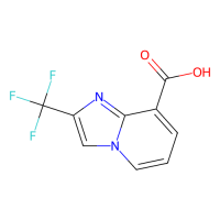 2-(三氟甲基)咪唑并[1,2-a]吡啶-8-羧酸，73221-20-2，≥95%，阿拉丁