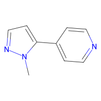 4-(1-甲基-1H-5-吡唑基)吡啶，905281-60-9，≥98%，阿拉丁