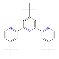 4,4′,4″-三叔丁基-2,2′:6′,2″-三联吡啶,115091-29-7,≥95%,阿拉丁