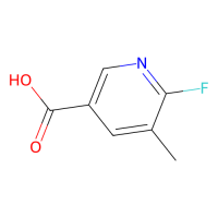 6-fluoro-5-methylpyridine-3-carboxylic acid，885267-35-6，≥97%，阿拉丁