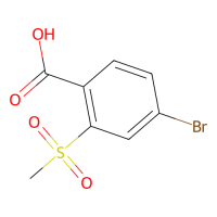 4-溴-2-(甲磺酰基)苯甲酸，142994-02-3，≥95%，阿拉丁
