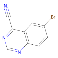 6-溴喹唑啉-4-甲腈，1204334-27-9，≥97%，阿拉丁