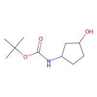 N-[(1R,3S)-3-羟基环戊基]氨基甲酸叔丁酯，225641-84-9，≥97%，阿拉丁