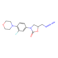 (R)-5-(叠氮甲基)-3-[3-氟-4-(4-吗啉基)苯基]-2-唑烷酮，168828-84-0，≥97%，阿拉丁