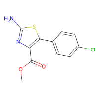 2-氨基-5-(4-氯苯基)噻唑-4-羧酸甲酯，127918-92-7，≥95%，阿拉丁