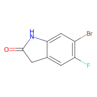6-溴-5-氟吲哚啉-2-酮，893620-44-5，≥96%，阿拉丁