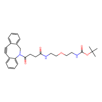 DBCO-PEG1-NH-Boc，≥98%，阿拉丁