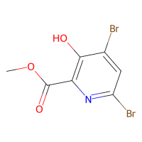 4,6-二溴-3-羟基吡啶甲酸甲酯,321596-55-8,≥97%,阿拉丁