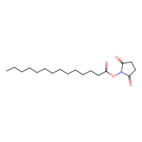 十四酸N-琥珀酰亚胺酯，69888-86-4，≥98%，阿拉丁