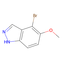 4-溴-5-甲氧基-1H-吲唑，1192004-62-8，≥97%，阿拉丁