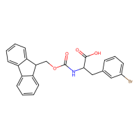 (S)-N-Fmoc-3-溴苯丙氨酸，220497-48-3，≥95%，阿拉丁