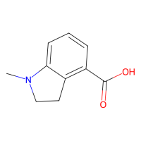 1-甲基吲哚啉-4-羧酸，168899-63-6，≥96%，阿拉丁