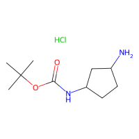 3-氨基环戊基氨基甲酸叔丁酯盐酸盐,1197239-37-4,≥97%,阿拉丁