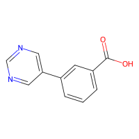 3-嘧啶-5-苯羧酸，852180-74-6，≥97%，阿拉丁
