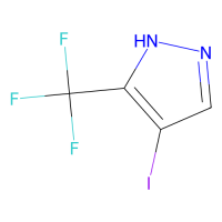 4-碘-3-三氟甲基-1H-吡唑，866638-72-4，≥98%，阿拉丁